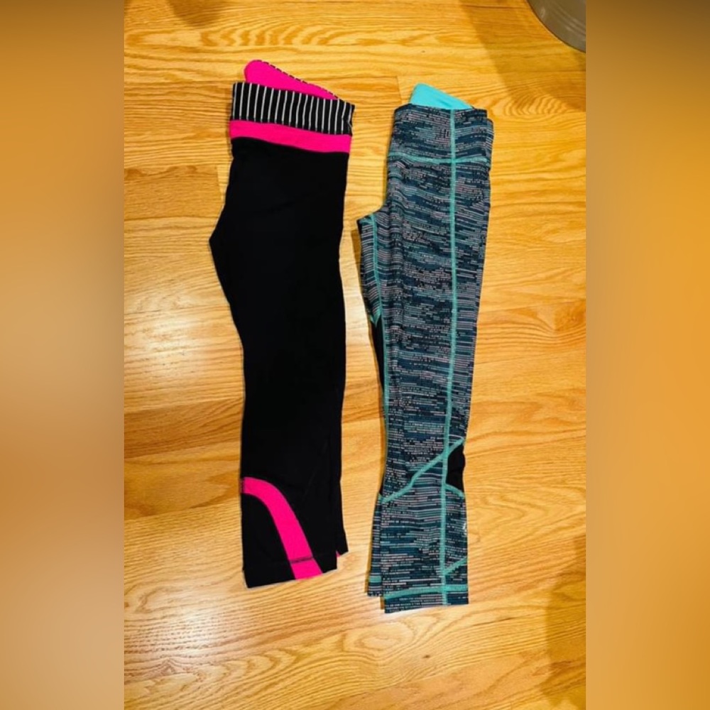 Lululemon capris never worn